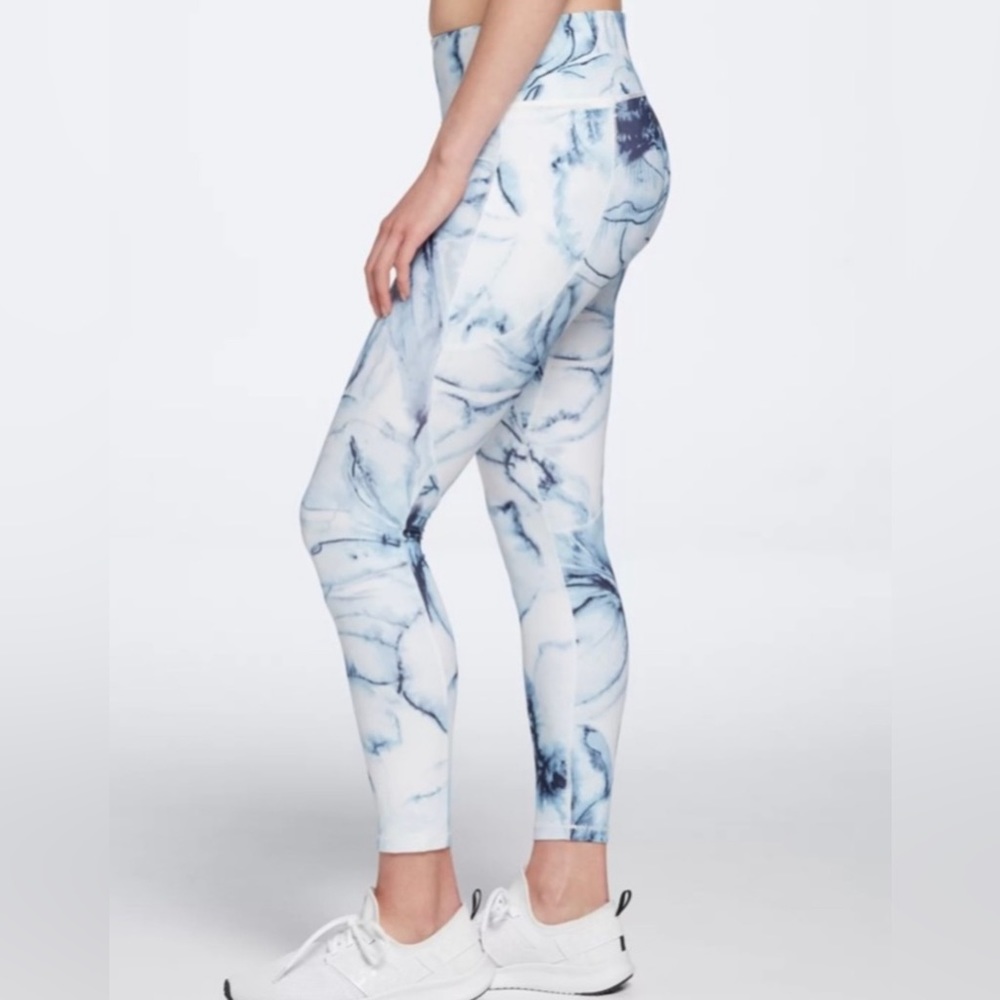 CALIA Women's Fashion Print Energize 7/8 Legging - Flourished Floral Ardosia - S